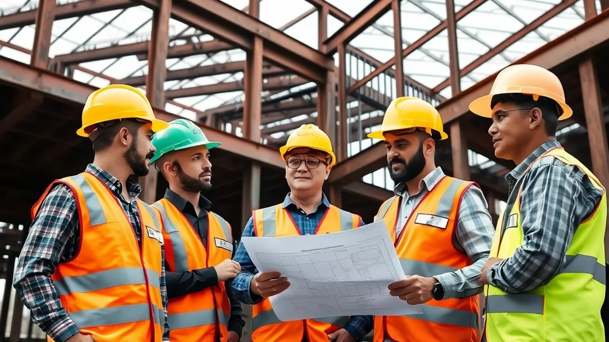 Tim kontraktor spesialis fabrikasi dan ereksi baja profesional di Bali